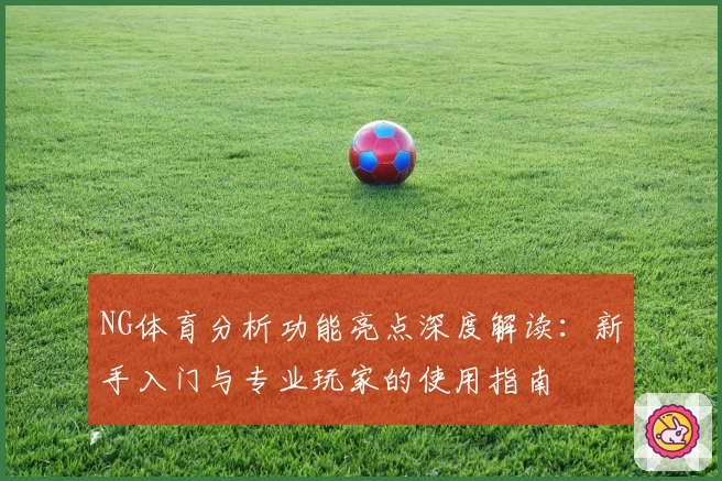 NG体育分析功能亮点深度解读：新手入门与专业玩家的使用指南